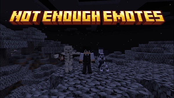 not enough emotes addon mcpe bedrock