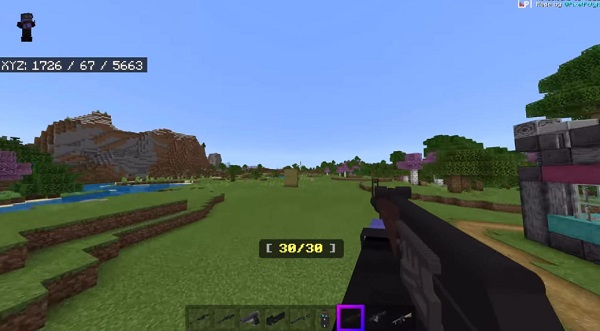 Actual-Guns-3D-Addon-mcpe-bedrock