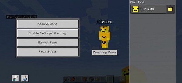 The-Ty-el’s-Settings-Overlay-UI-Pack-minecraft-pe