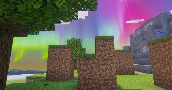 Aurora-Skies-Texture-Pack-mcpe