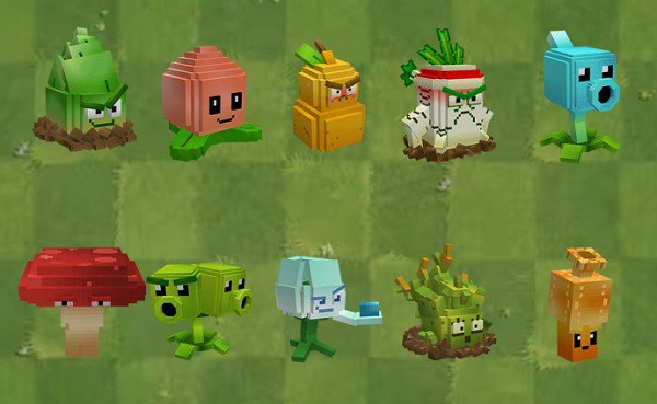 Gero’s-Plants-VS-Zombies-Addon-mcpe-bedrock
