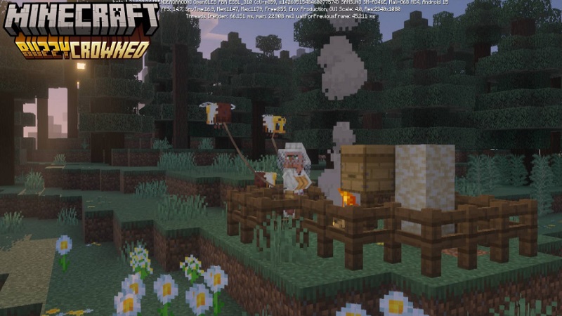 Buzzy-Crowned-Addon-mcpe-download