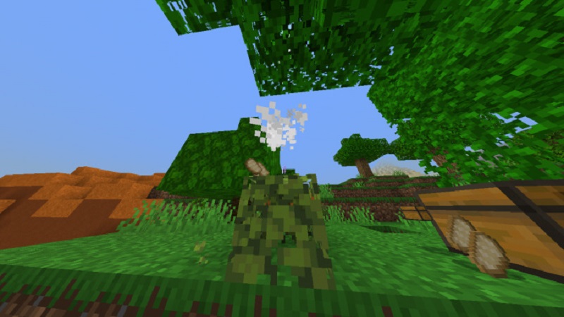 Leaves-Drop-Op-Item-Addon-mcpe-bedrock