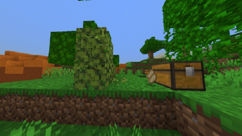 Leaves-Drop-Op-Item-Addon-minecraft-pe