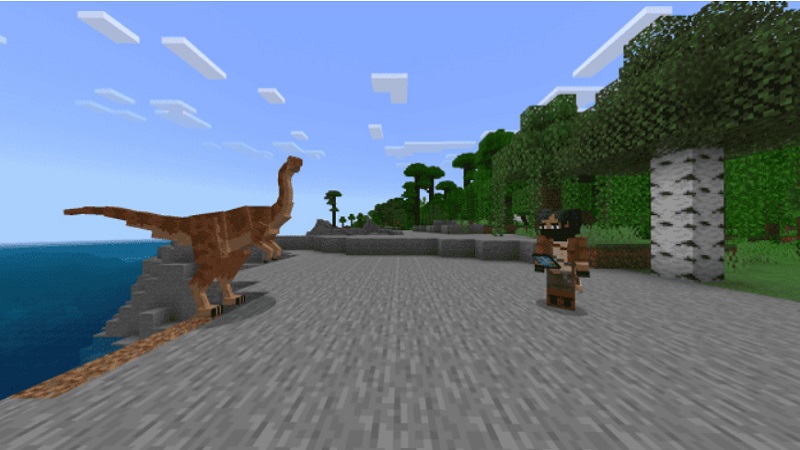 Dinosaurs’-Time-Addon-download-mcpe