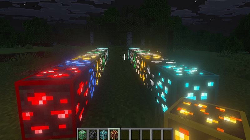 Glowing-Ores-Texture-Pack-download