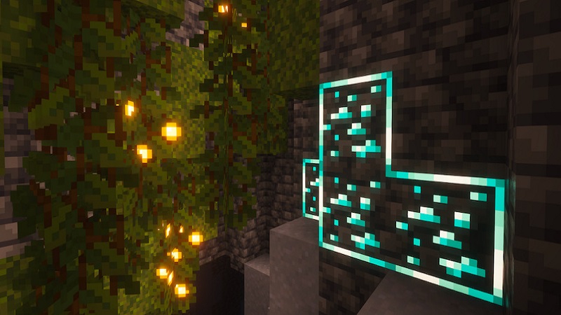 Glowing-Ores-Texture-Pack-free