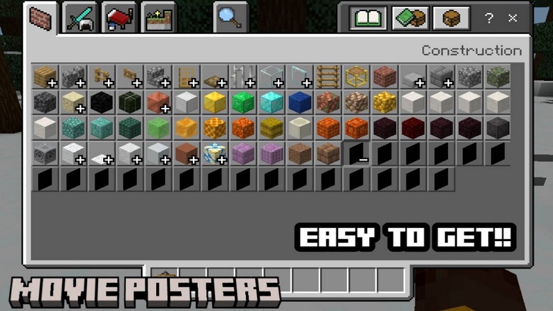 Movie-Posters-Addon-mcpe-bedrock
