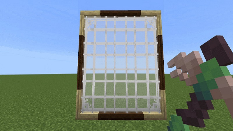 Panoramic-Windows-Addon-minecraft