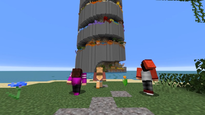 Parkour-Spiral-3-Map-mcpe