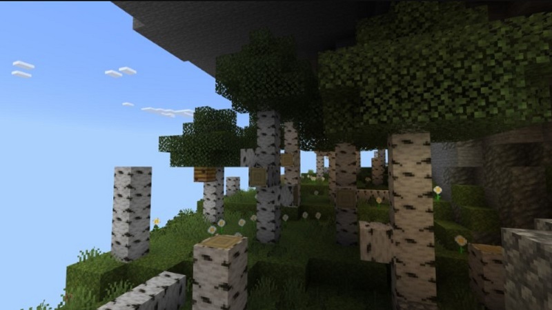 Parkour-Spiral-Map-mcpe-bedrock