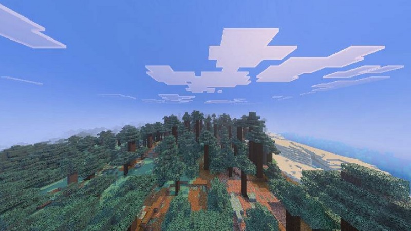 Taller-Trees-Addon-mcpe-bedrock
