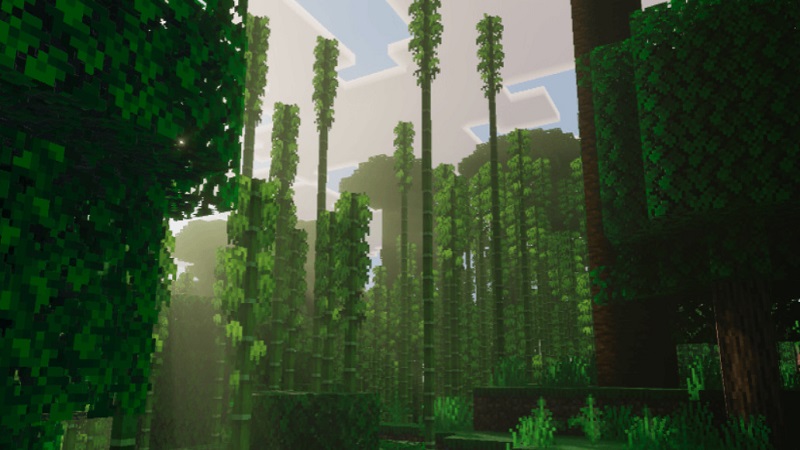 Vibrant-Legacy-Uncanny-Shader-mcpe-bedrock