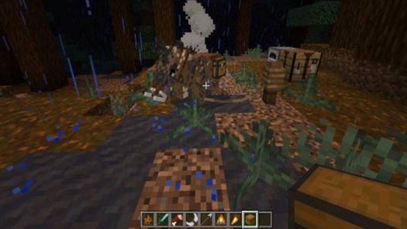 Wild-Boar-Addon-minecraft