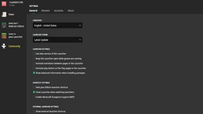 Bedrock-Launcher-latest-version