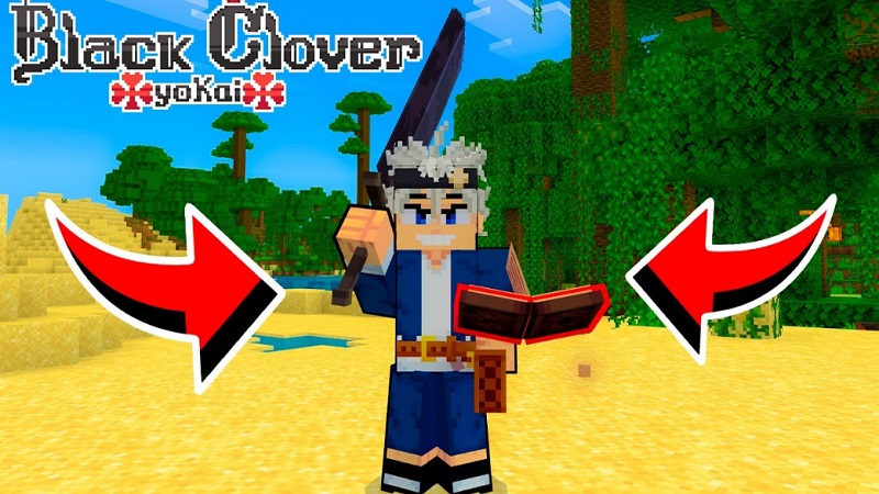 Black-Clover-Yokai-Addon-minecraft-pe