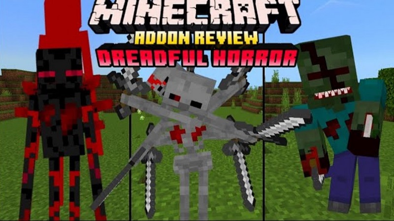 Dreadful-Horrors-Addon-mcpe-bedrock