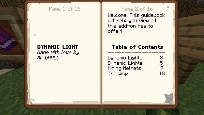 Dynamic-Light-Addon-mcpe-bedrock
