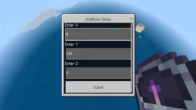Oneblock-GB-Addon-mcpe-bedrock