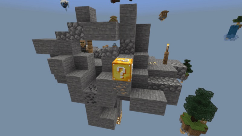 Ultimate-SkyBlock-Map-mcpe-bedrock